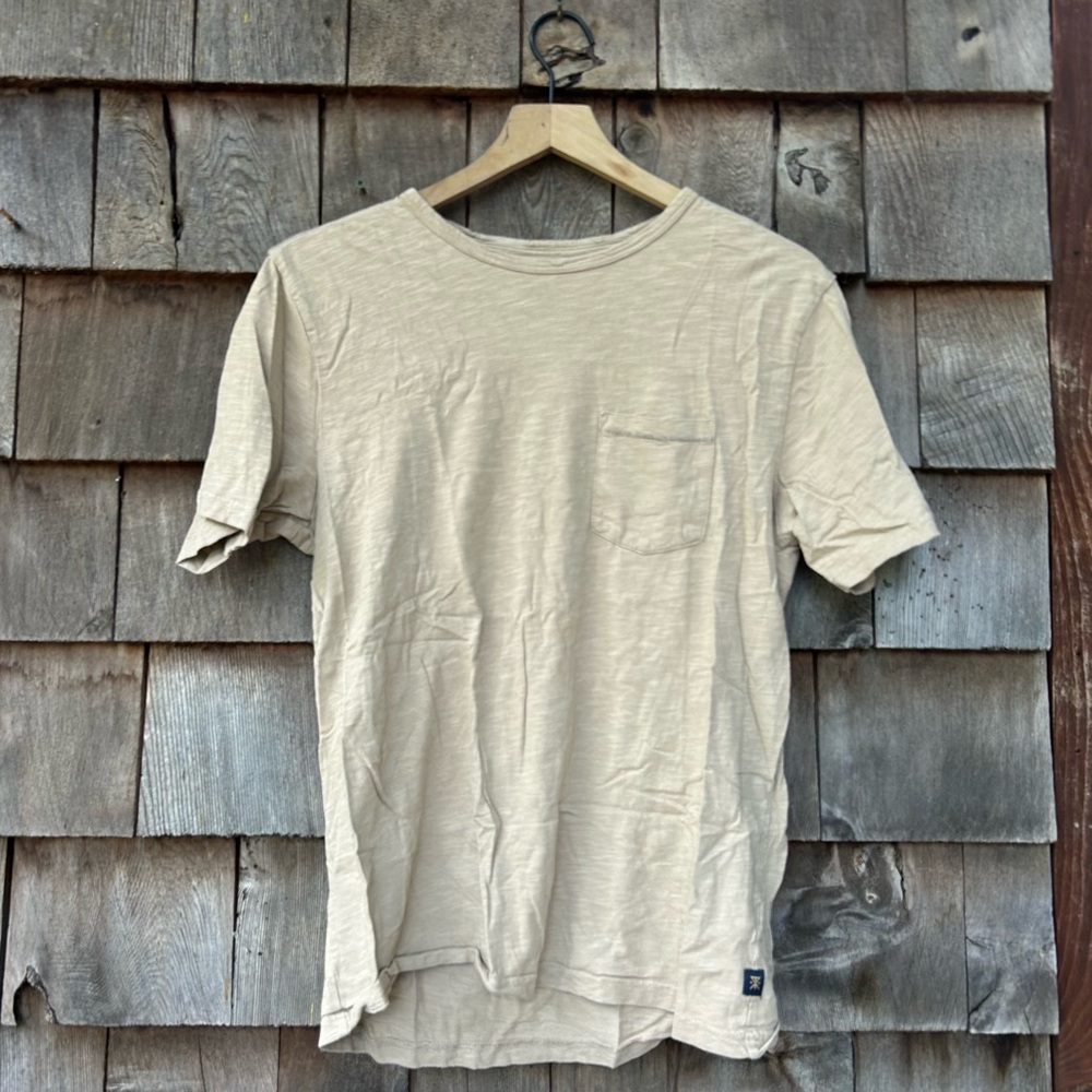 Roark Tan Pocket Tee